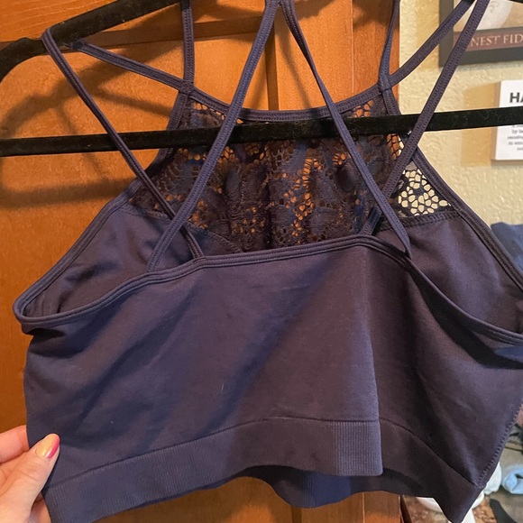 Zenana Outfitters Deep Blue Bralette - Picture 2 of 3